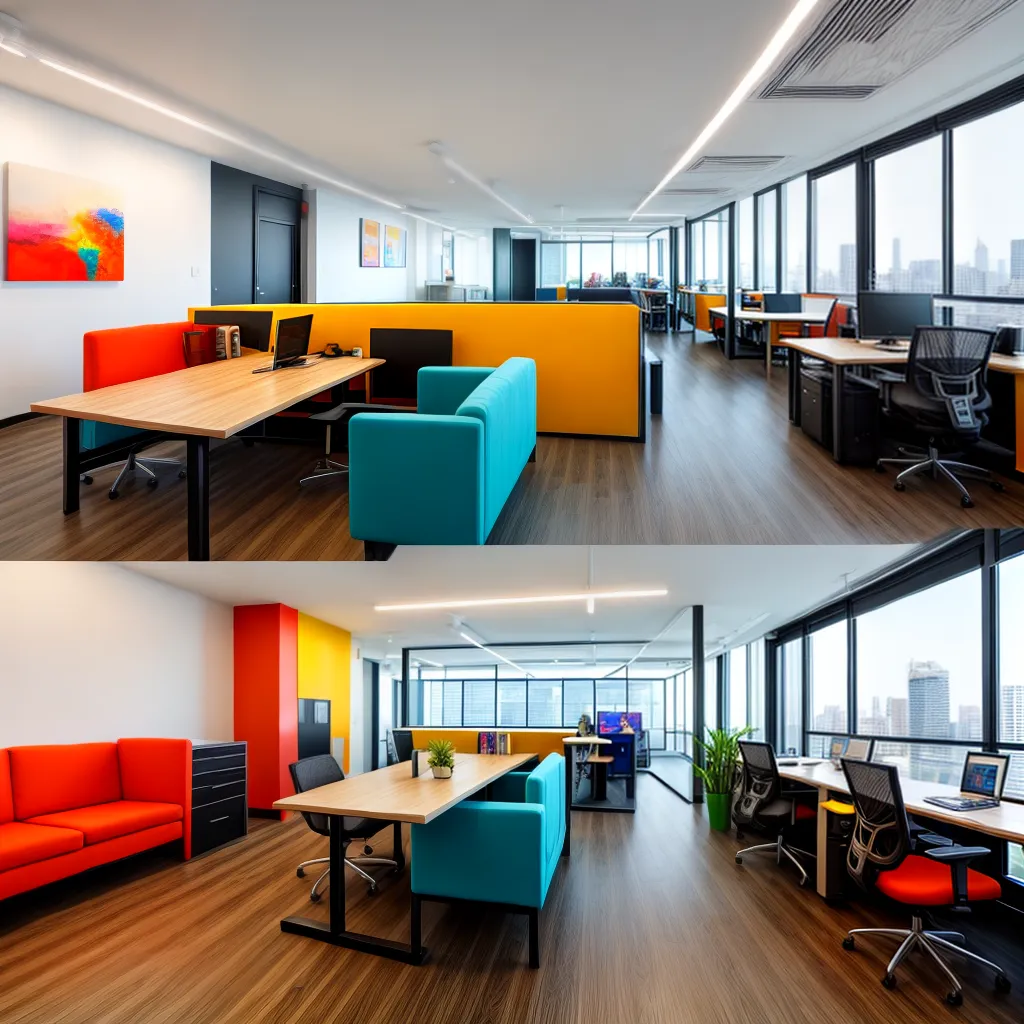 coworking arte abstrata ambiente produtivo coworking arte abstrata ambiente produtivo