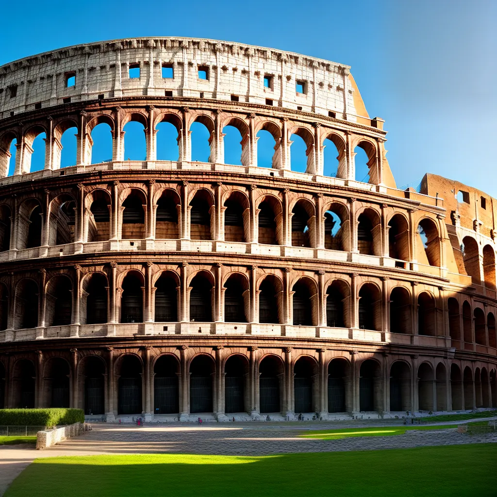papel de parede coliseu romano