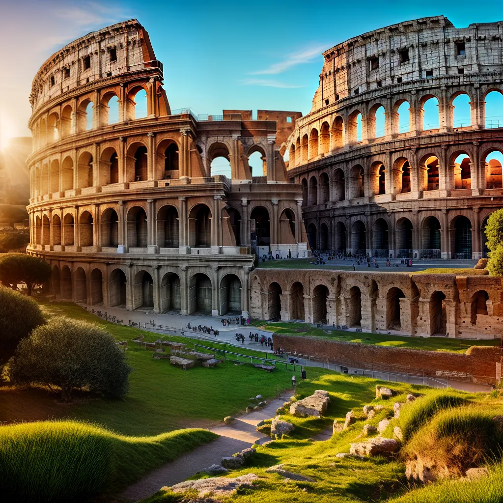 coliseu ruinas ouro historia