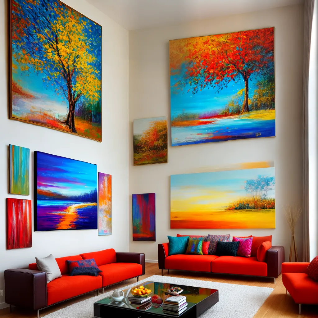 sala decorada cores vibrantes arte 1 sala decorada cores vibrantes arte 1