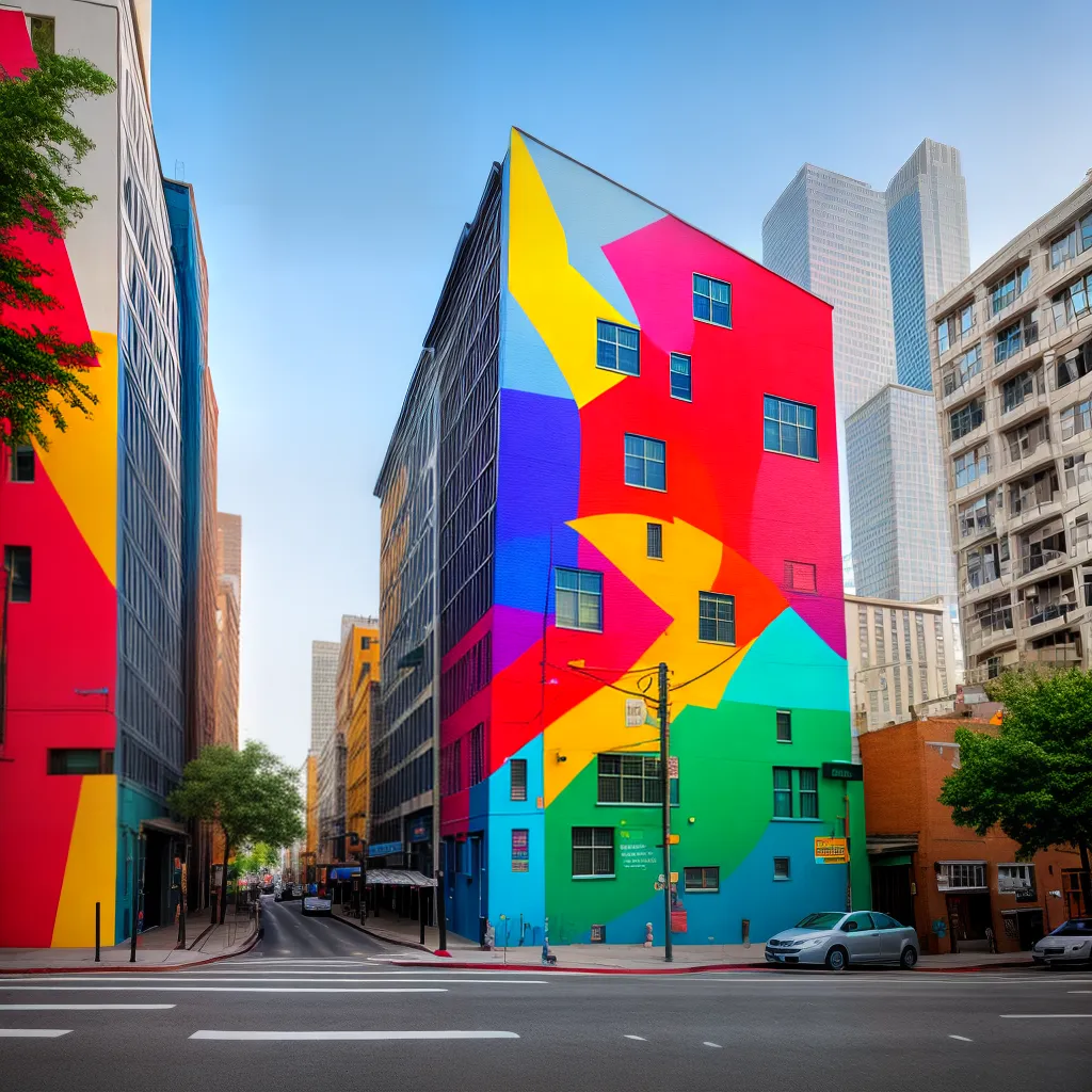 mural urbano colorido criativo mural urbano colorido criativo