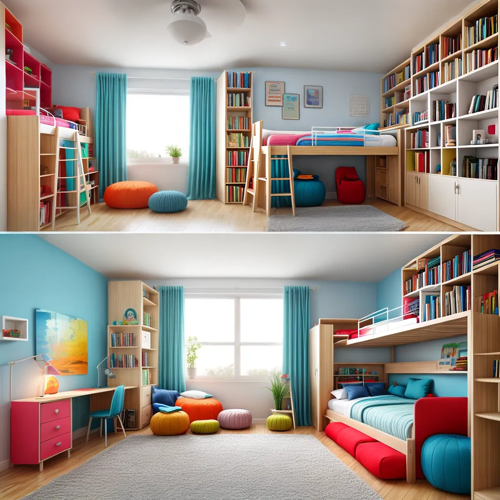 quarto infantil colorido loft estudo quarto infantil colorido loft estudo