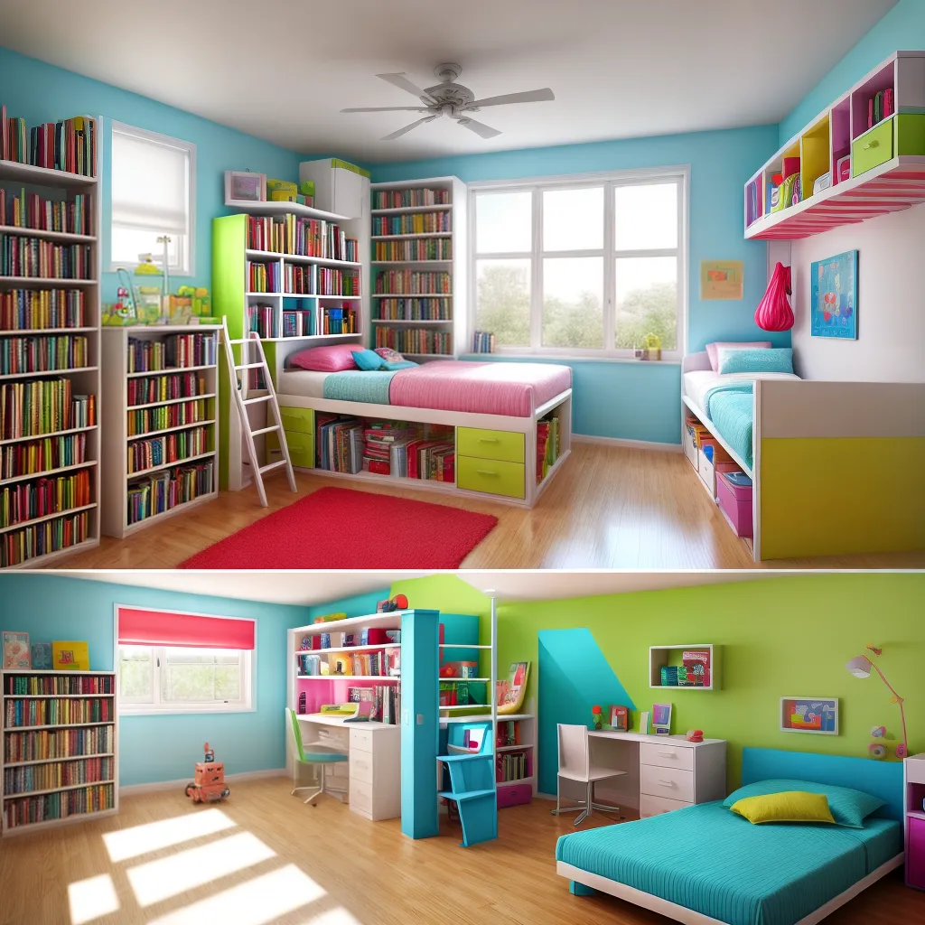 quarto infantil colorido loft brinquedos quarto infantil colorido loft brinquedos