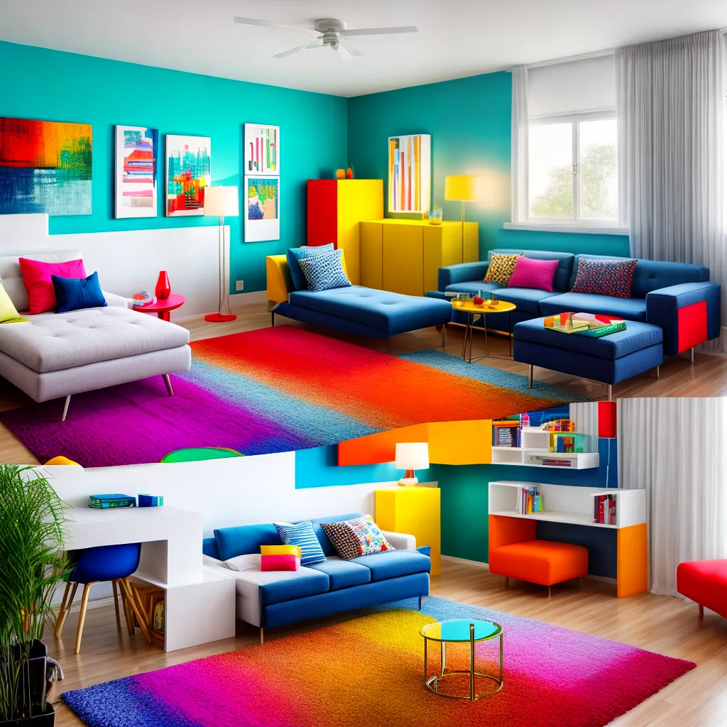 sala cubista cores geometricas sala cubista cores geometricas