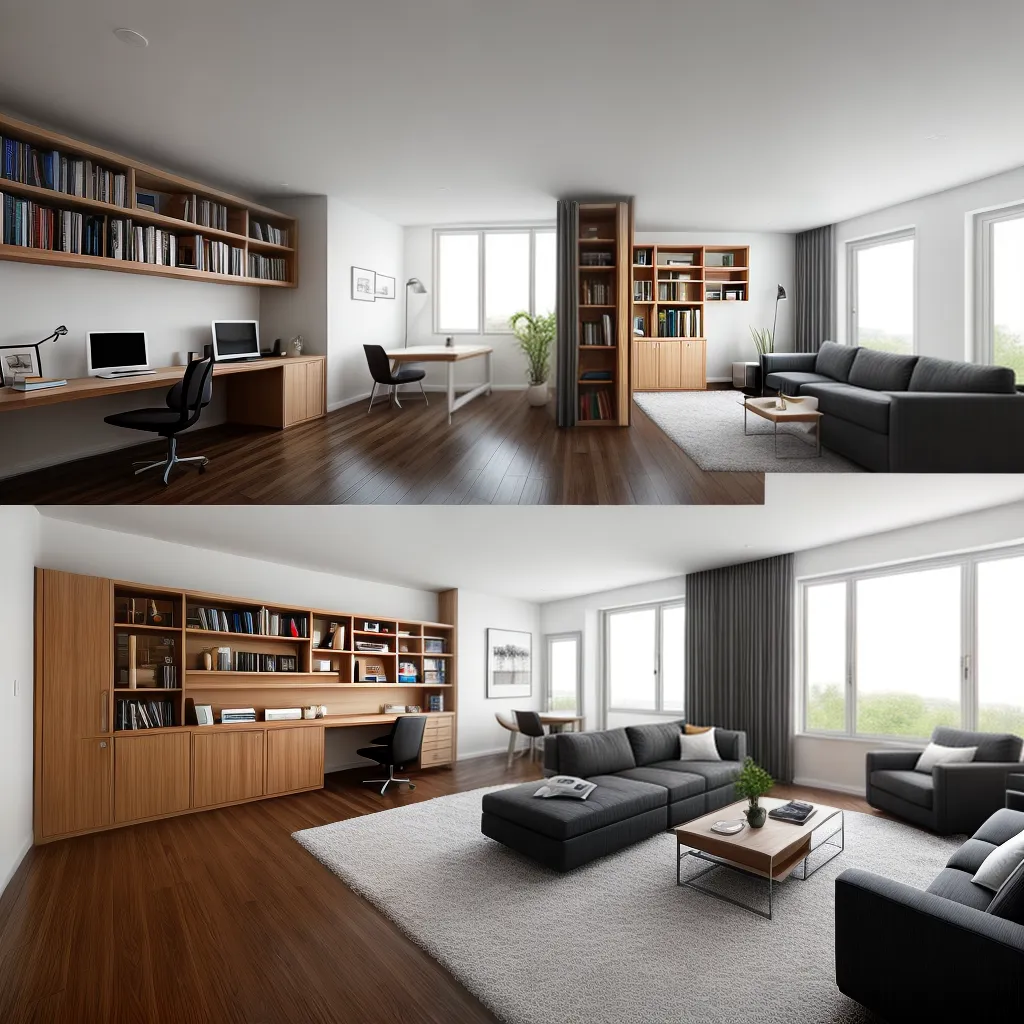 sala escritorio versatilidade design criativo