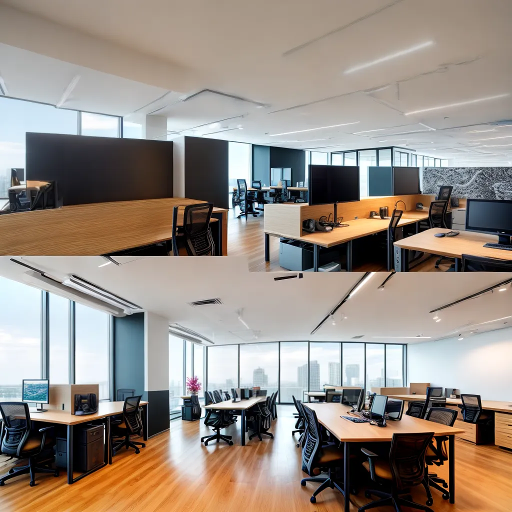 coworking arte vibrante criativo