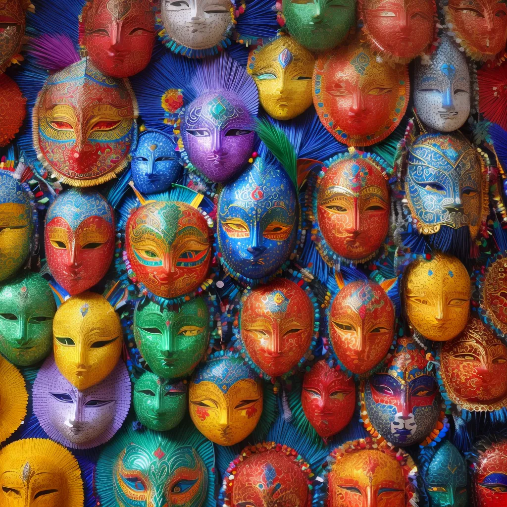 mascaras folcloricas simbolos coloridos mascaras folcloricas simbolos coloridos