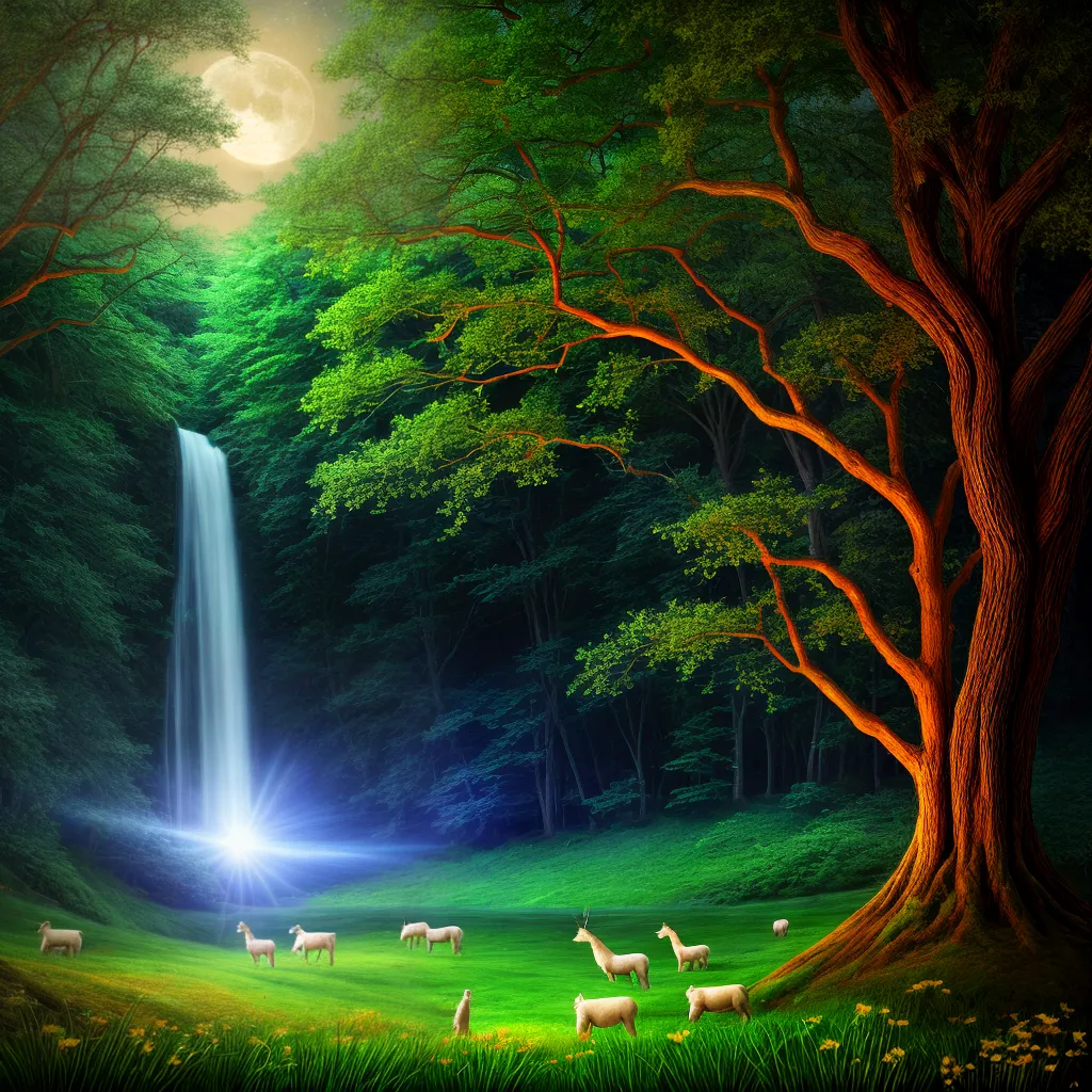 floresta mistica fadas bonfire luar floresta mistica fadas bonfire luar