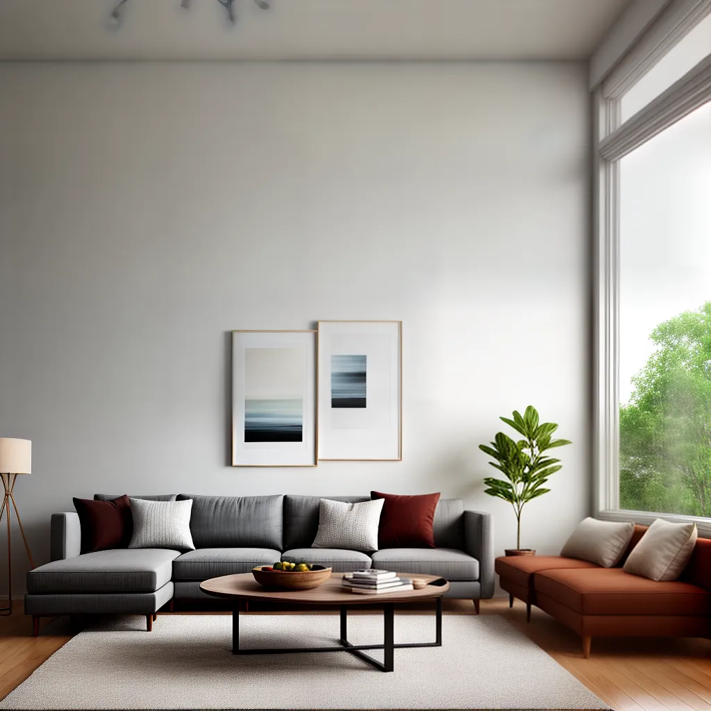 sala minimalista arte