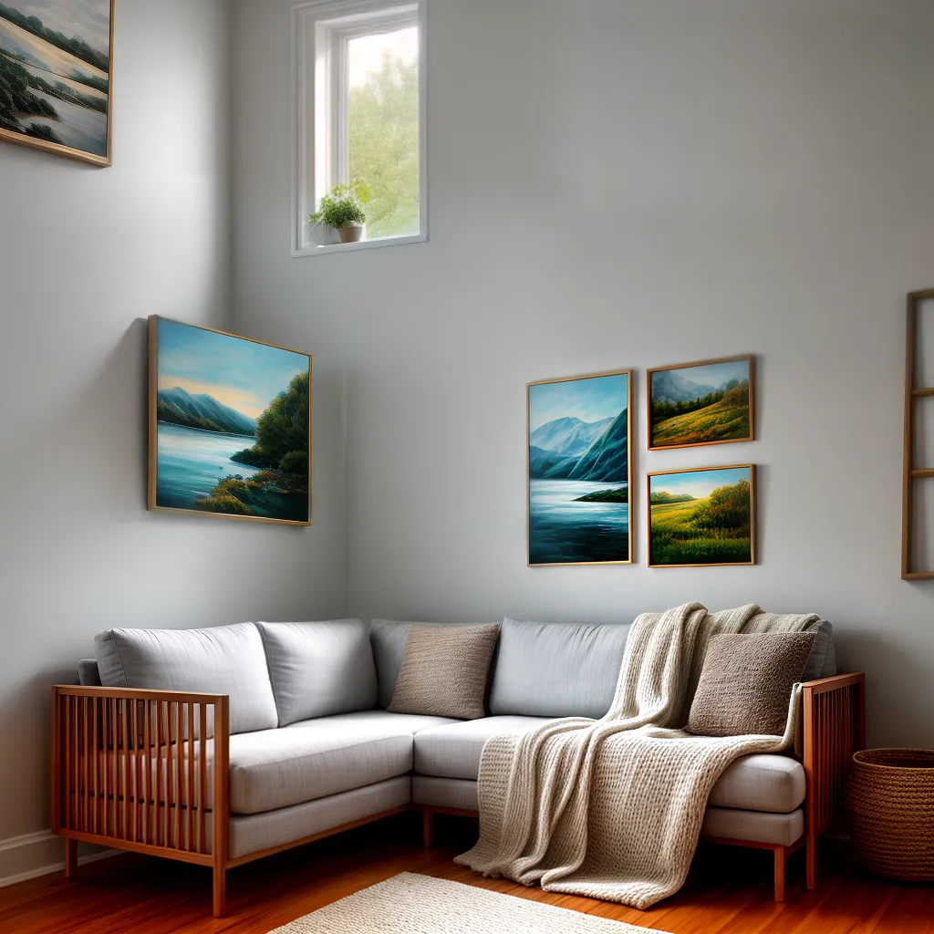 canto acoalhado arte pintura tranquilidade