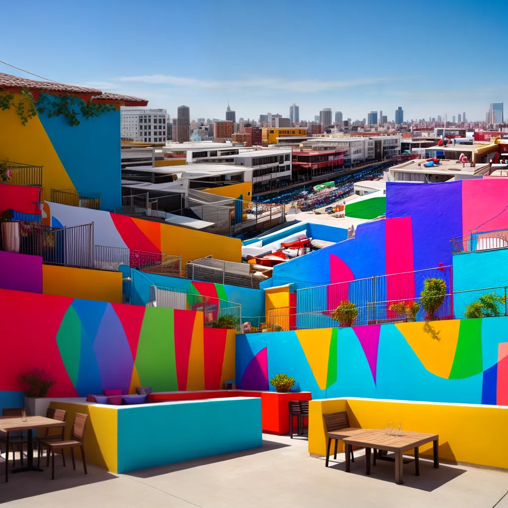 mural colorido bar trendy arte mural colorido bar trendy arte