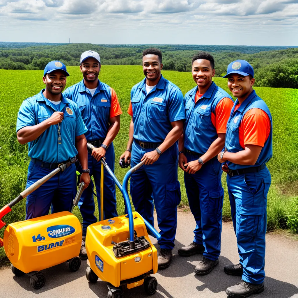 trabalhadores diversos uniformes sorrisos ferramentas