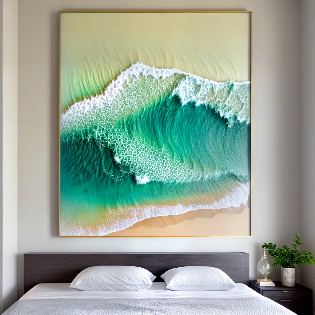 decoracao arte quarto hospede