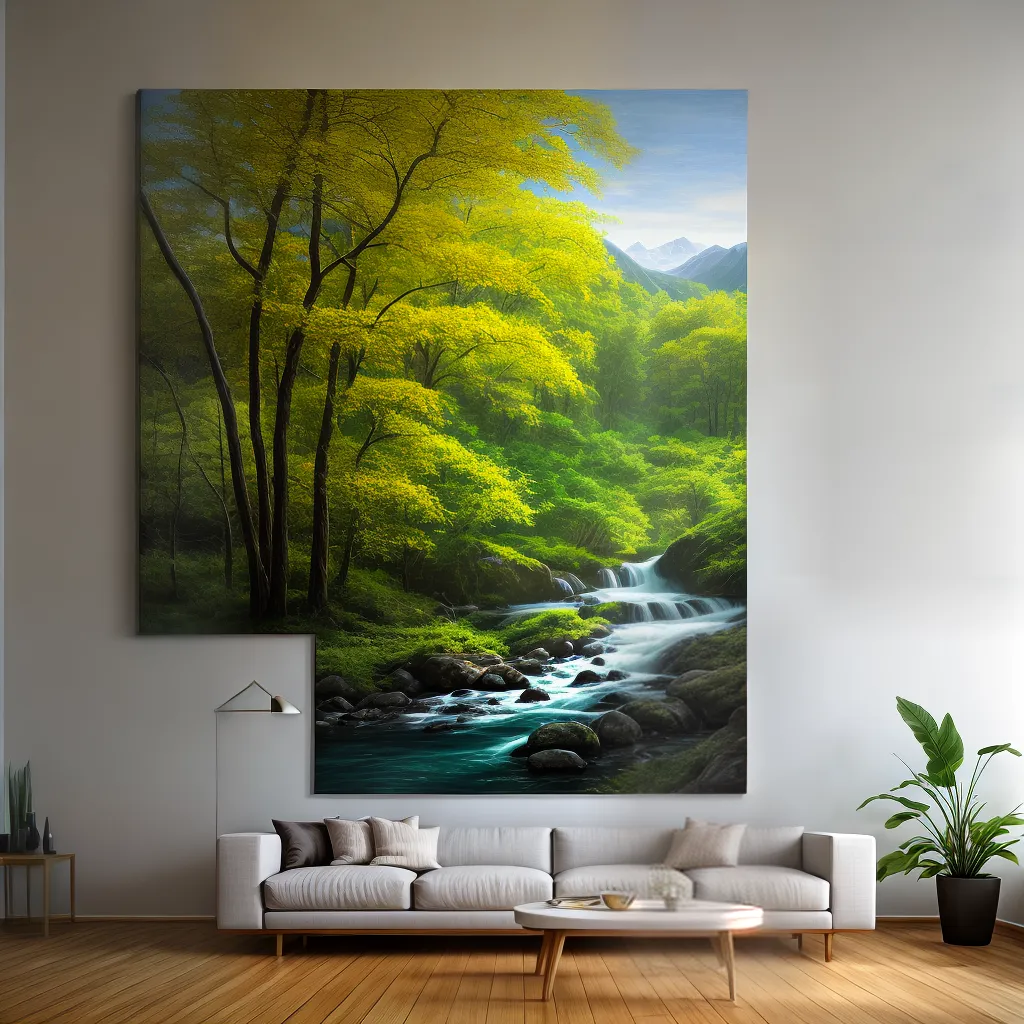 sala meditacao arte luz natureza