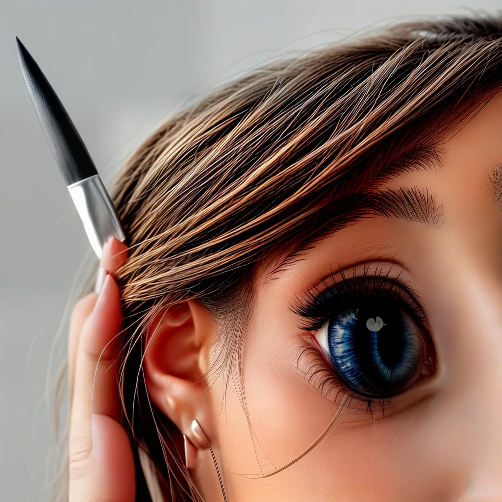 pincel arte detalhes retrato