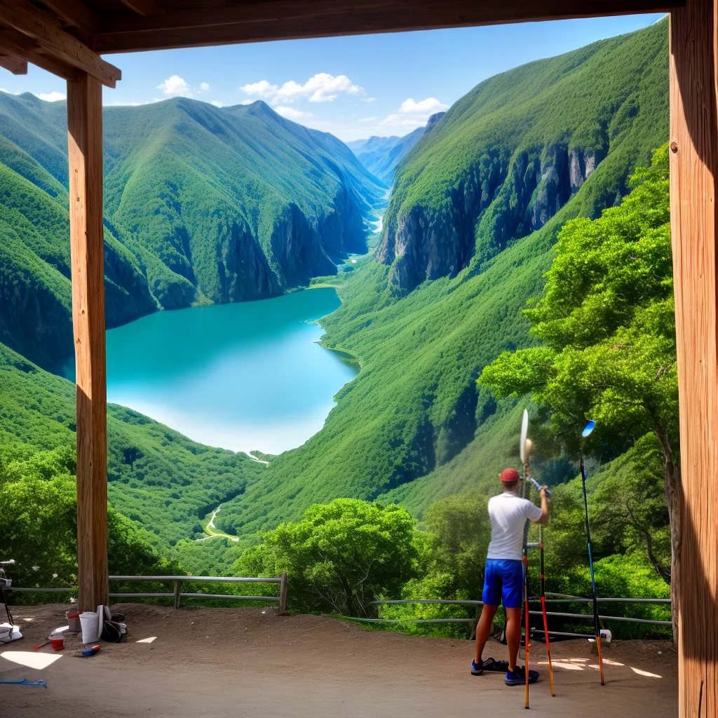 mural pintura artista pincel paisagem mural pintura artista pincel paisagem
