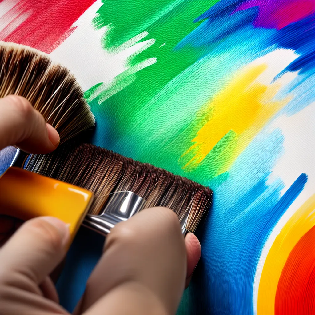 pincel cores vibrantes mural arte pincel cores vibrantes mural arte