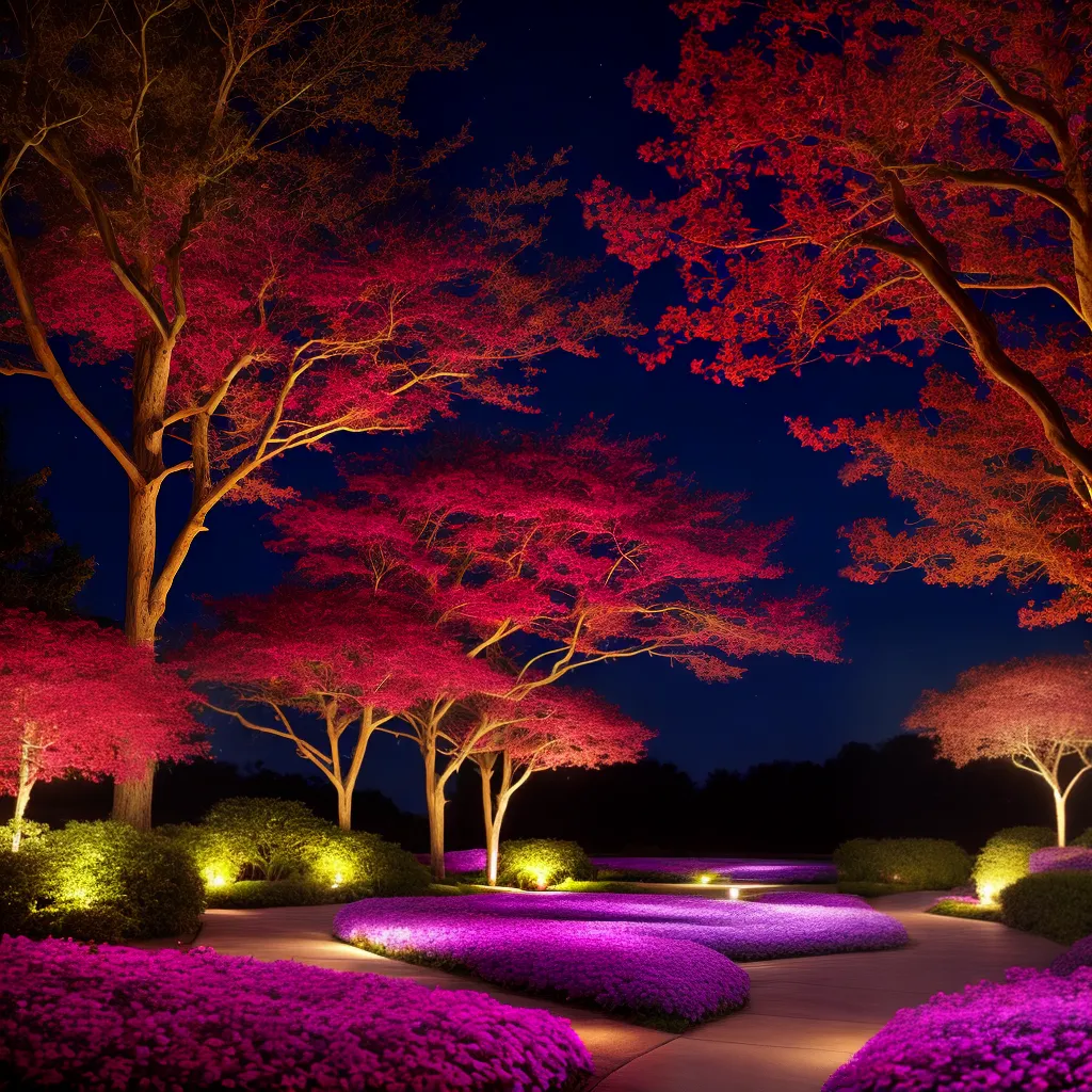 jardim noturno flores vibrantes lua jardim noturno flores vibrantes lua