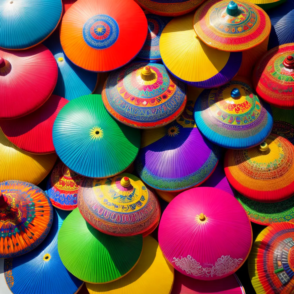 cultura latina sombreros maracas dancarinos 1