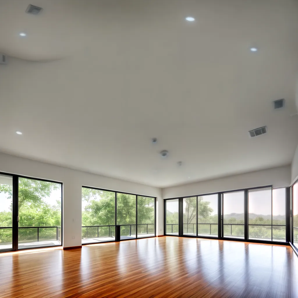 estudio yoga janelas luz natureza
