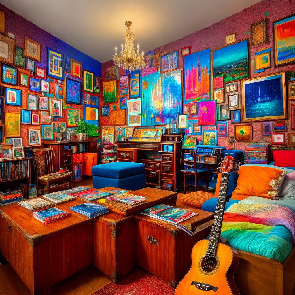 sala musica decorada instrumentos arte sala musica decorada instrumentos arte