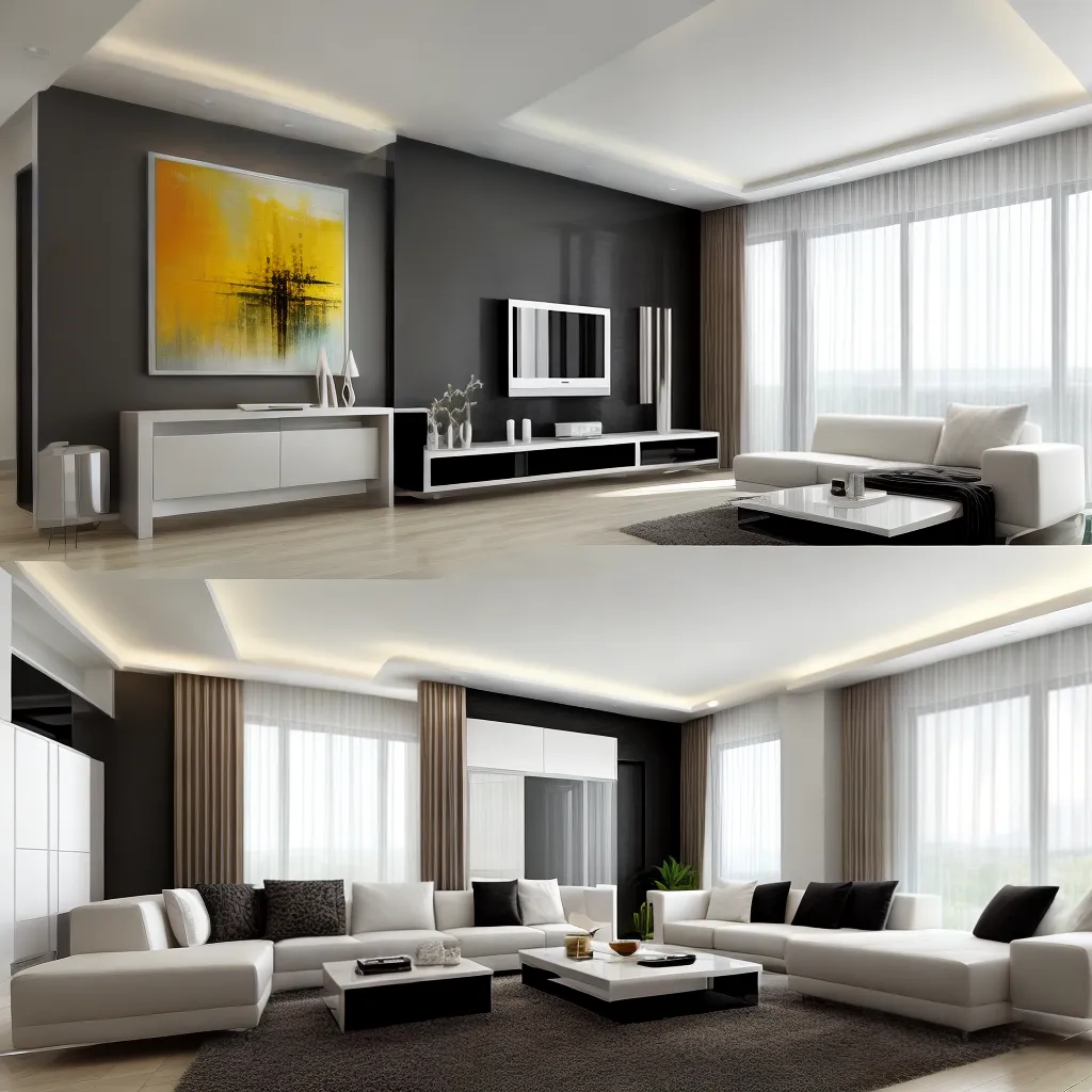 sala minimalista arte futurista sala minimalista arte futurista