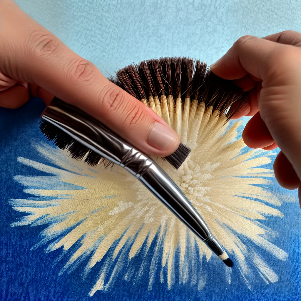 pincel artista pintura canvas arte