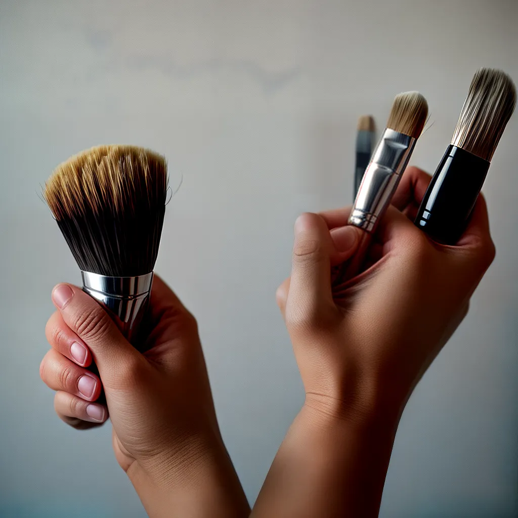 pincel pintura sombra arte