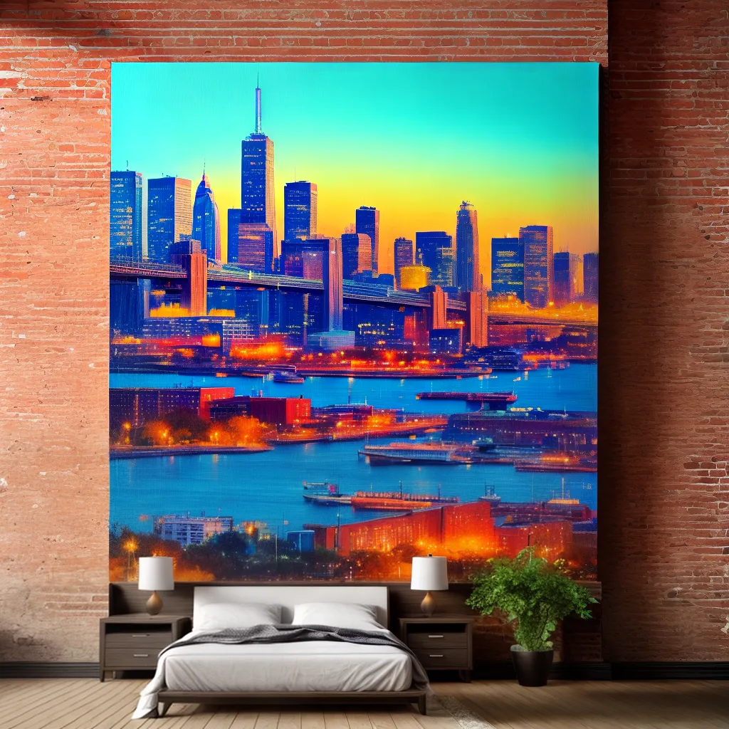 pintura cidade loft industrial pintura cidade loft industrial
