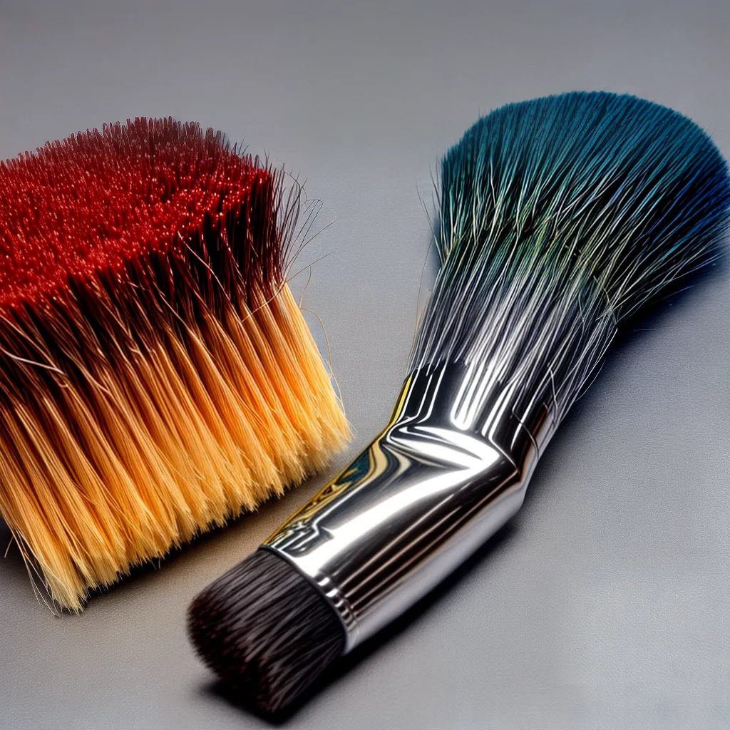 pincel largo tinta vibrante pintura pincel largo tinta vibrante pintura