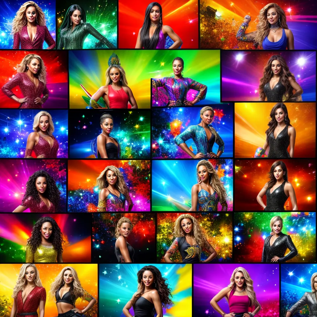 mosaico momentos reality tv vibrante mosaico momentos reality tv vibrante
