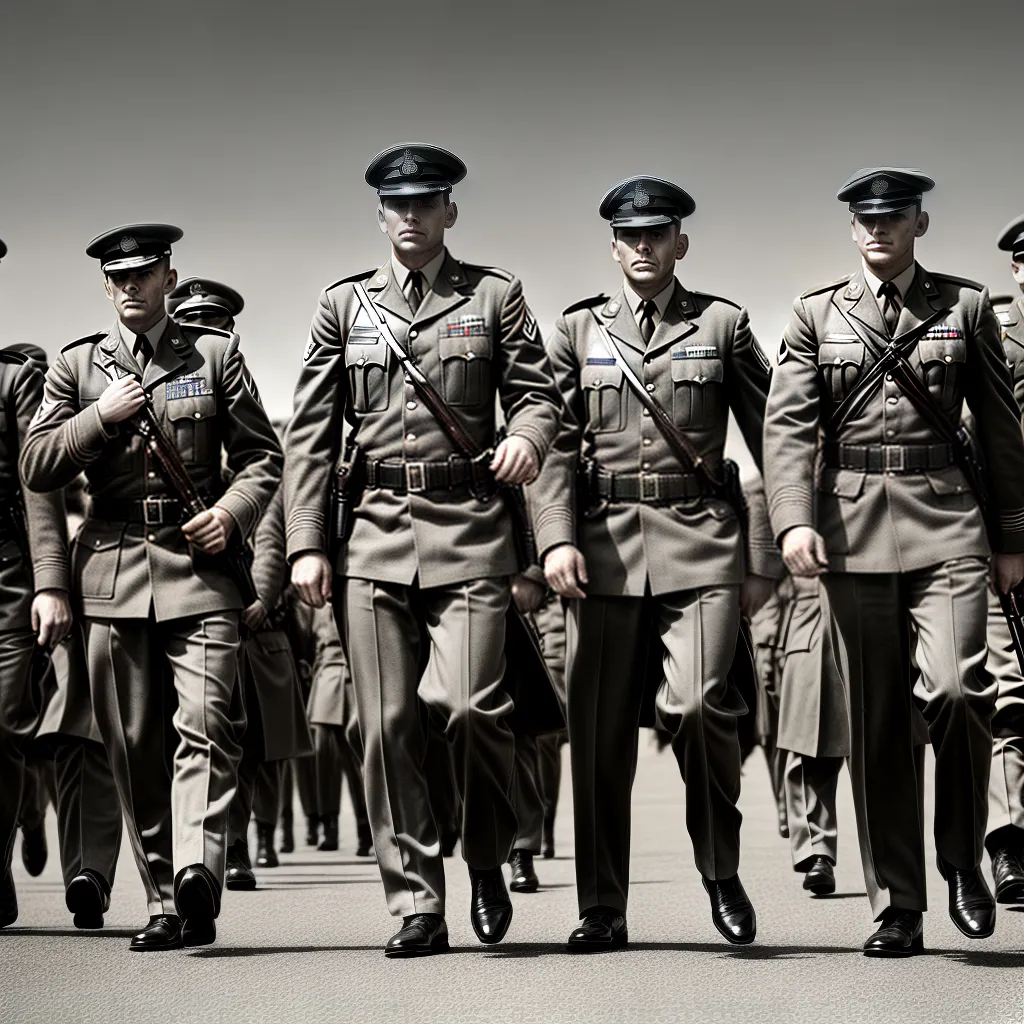 soldados marcha uniforme historia militar soldados marcha uniforme historia militar