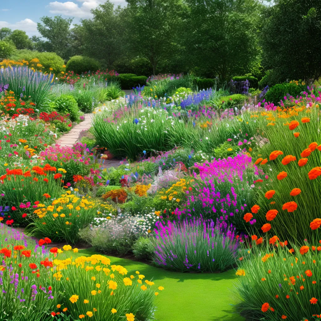 jardim flores perenes coloridas 2 jardim flores perenes coloridas 2