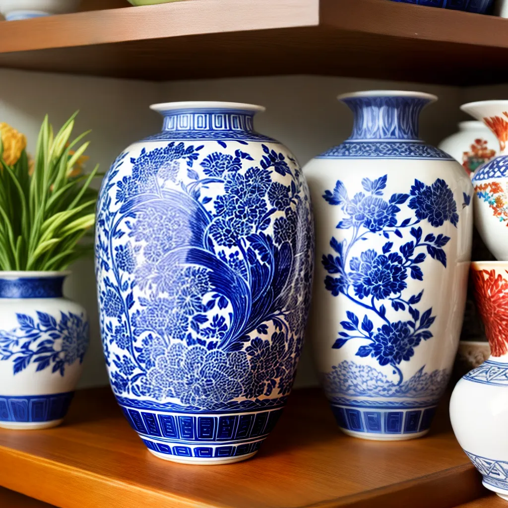 vaso ceramica pintura artesanal prateleira vaso ceramica pintura artesanal prateleira