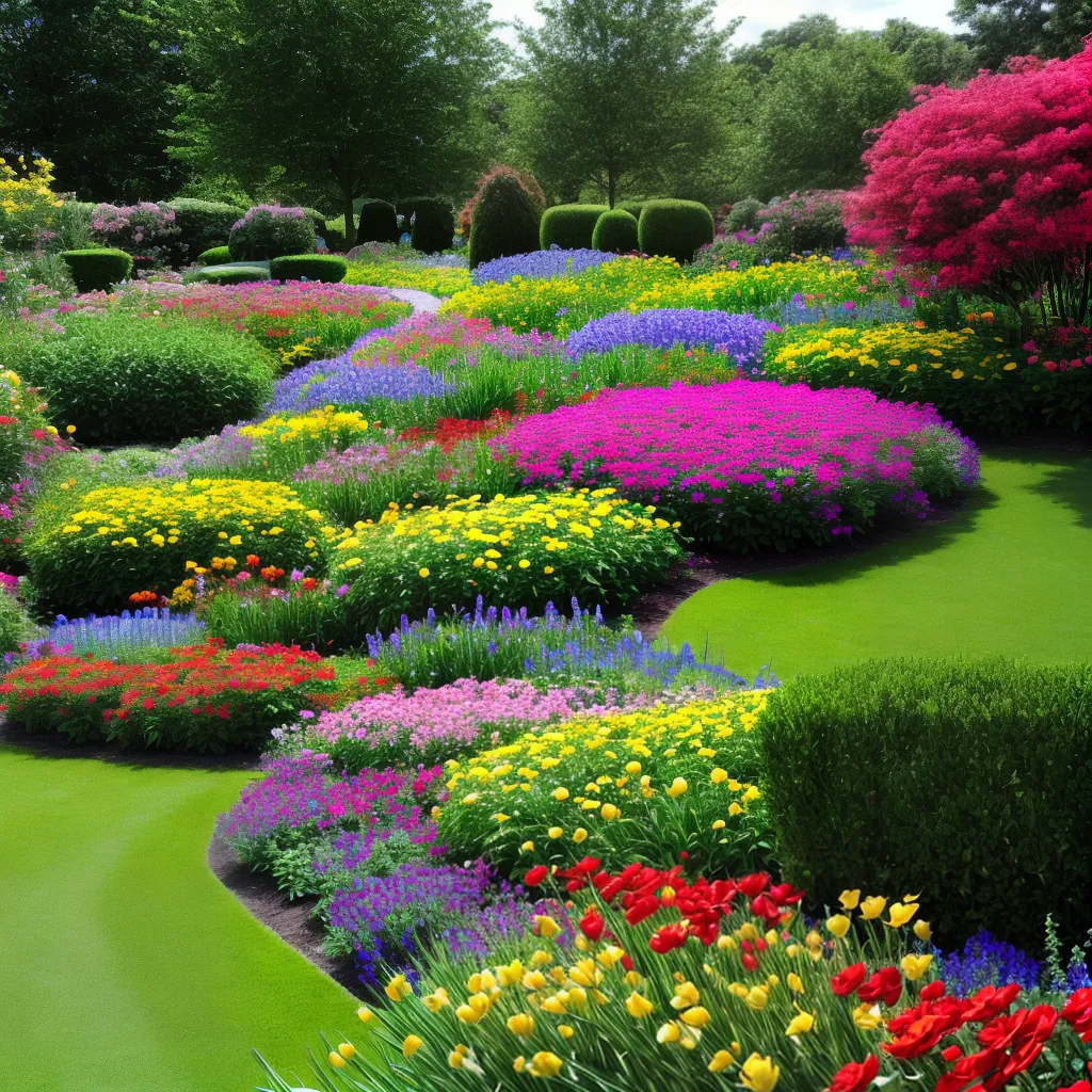 jardim flores perenes coloridas 4 jardim flores perenes coloridas 4