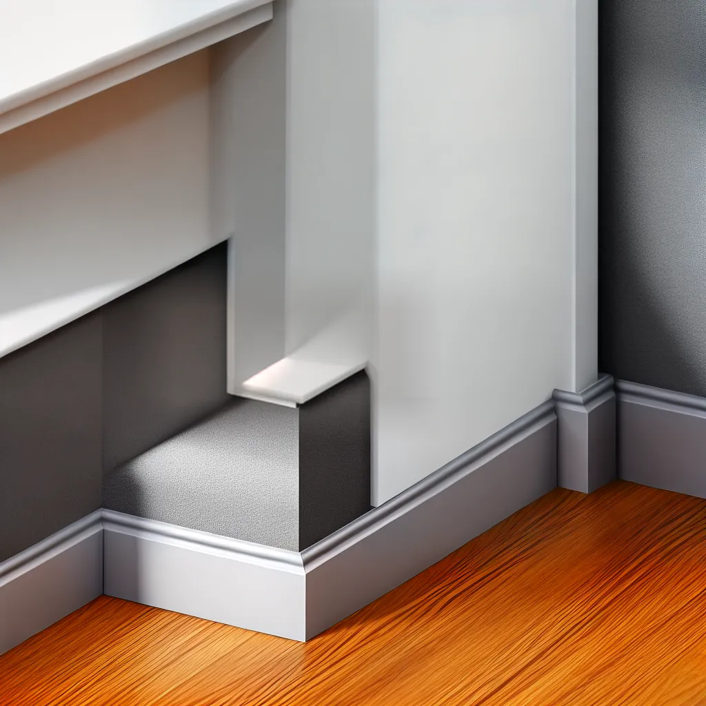pintura baseboard transformacao estetica