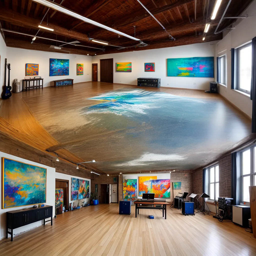 sala ensaio arte inspiradora