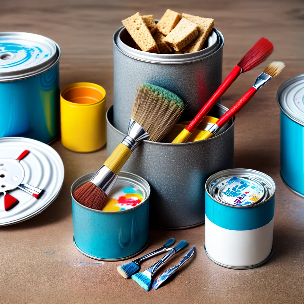 renovador pvc latas pinceis cores