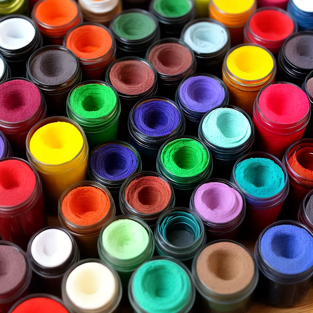 tinta criativa paleta cores tinta criativa paleta cores