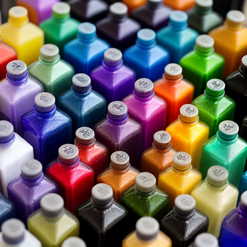 tinta colorida paleta criativa tinta colorida paleta criativa