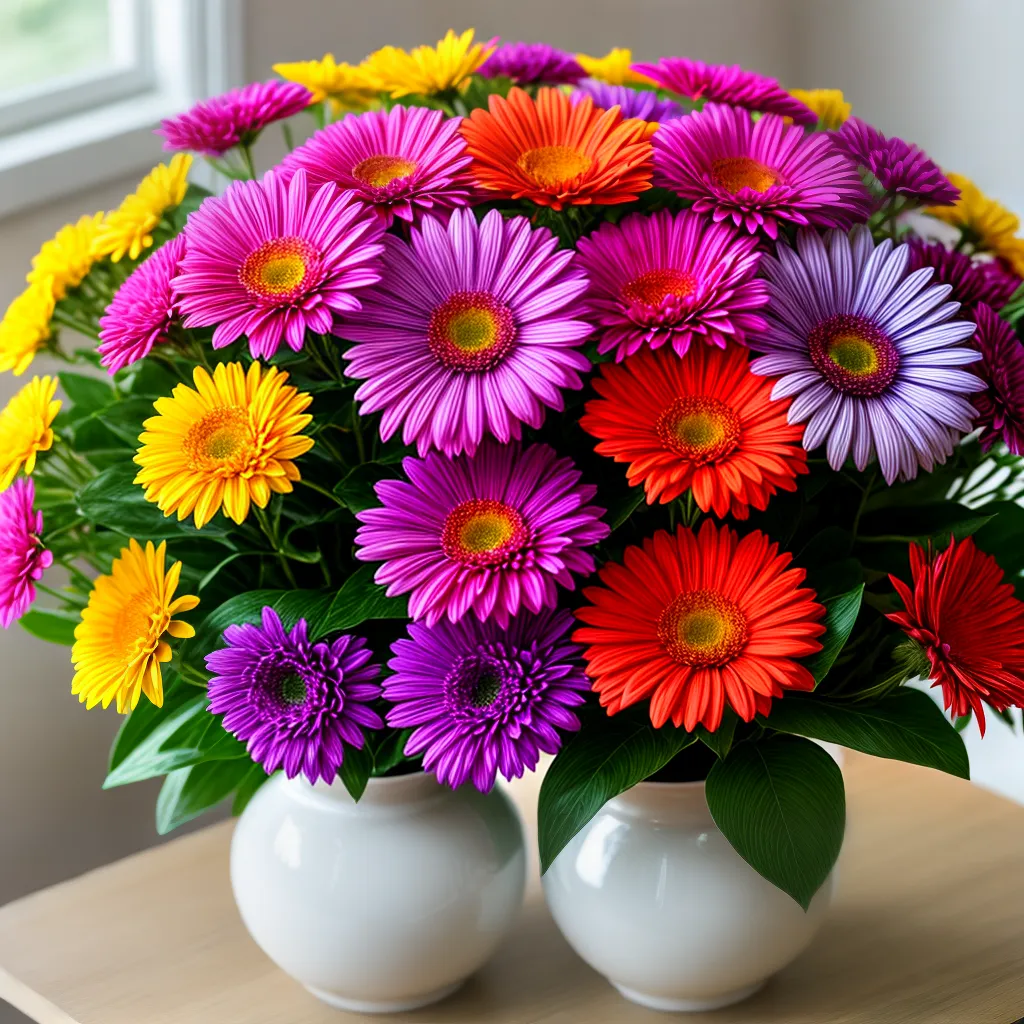 bouquet colorido energia fengshui
