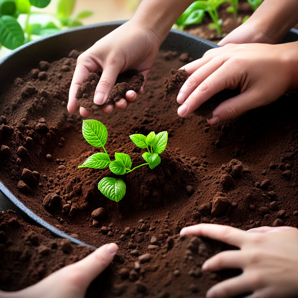 maos plantando seedling amor relacionamento