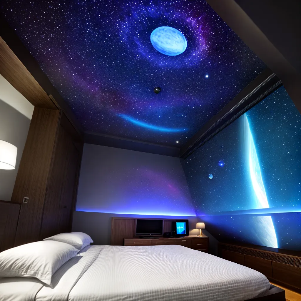 cama odisseia espacial
