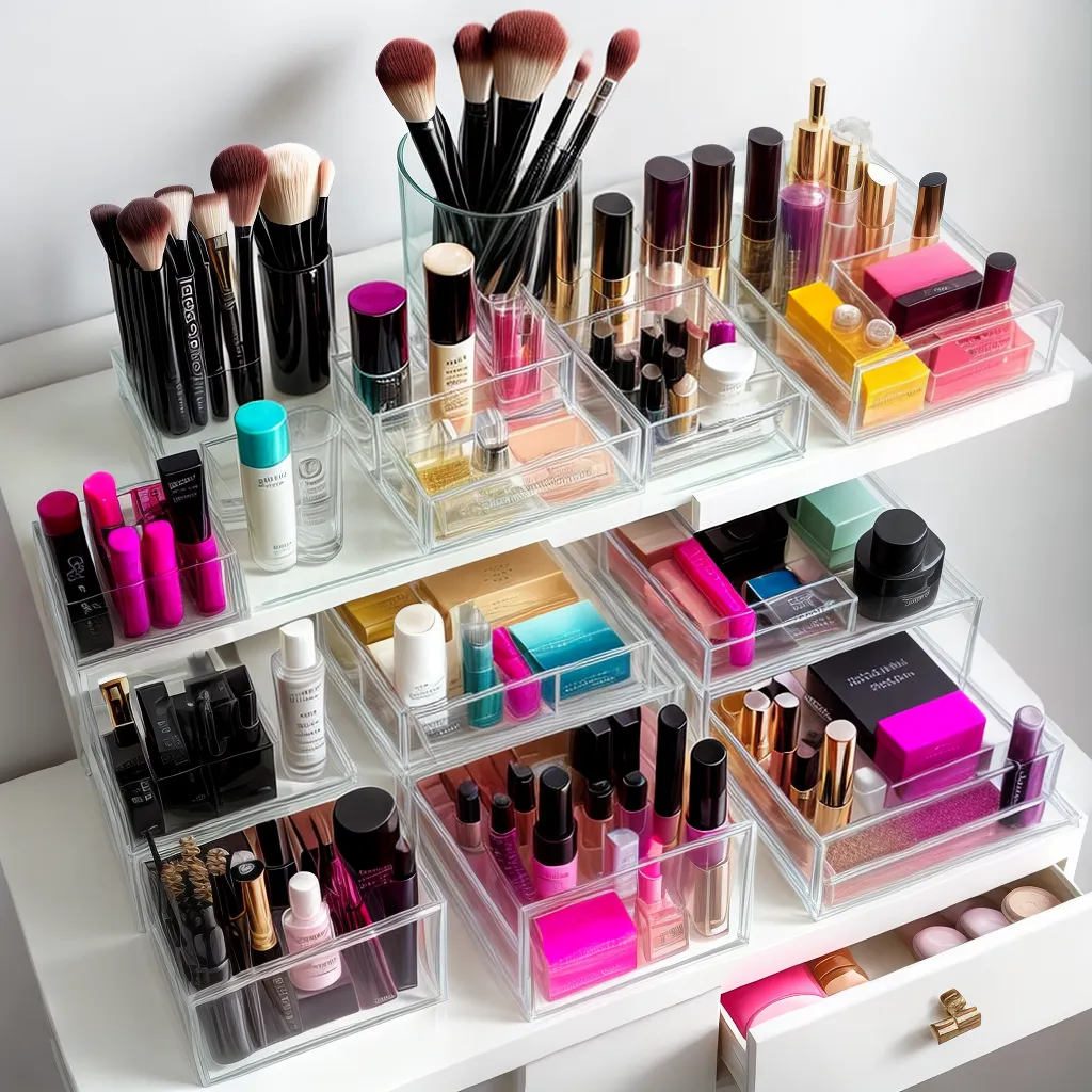 mesa vaidade organizada produtos beleza 1 mesa vaidade organizada produtos beleza 1