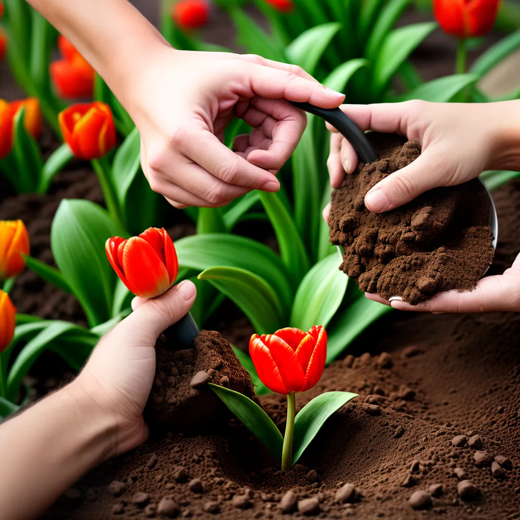plantio tulipa maos cuidado plantio tulipa maos cuidado