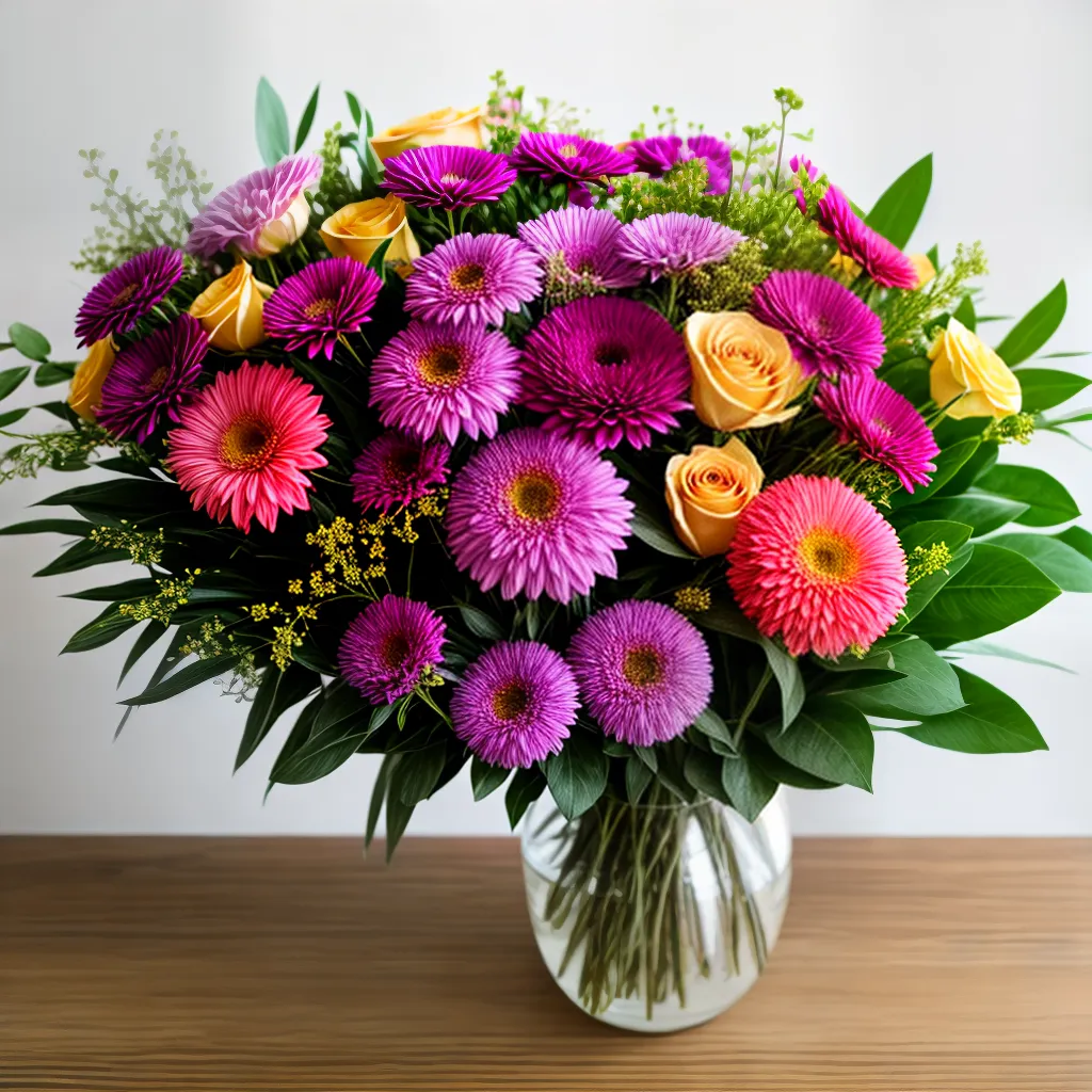 bouquet flores madeira acolhedor