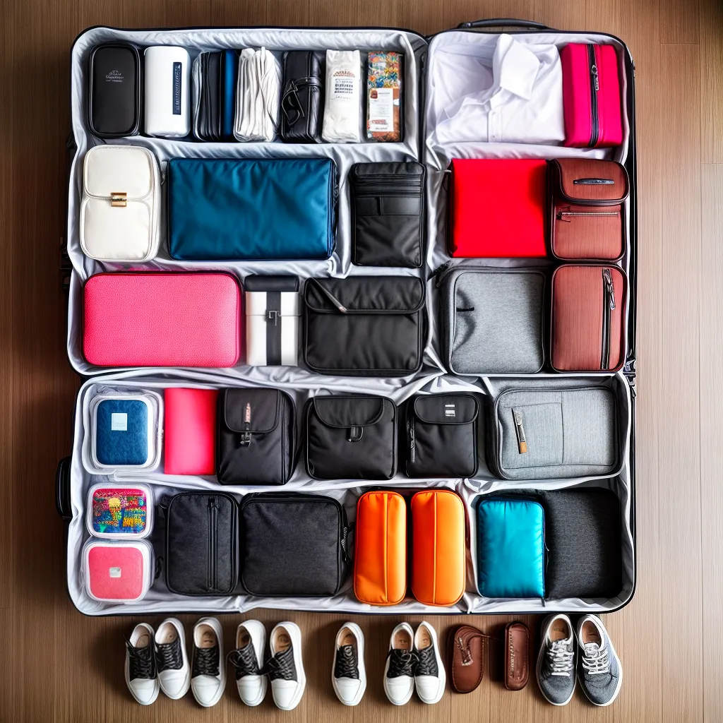 mala organizada roupas sapatos acessorios mala organizada roupas sapatos acessorios