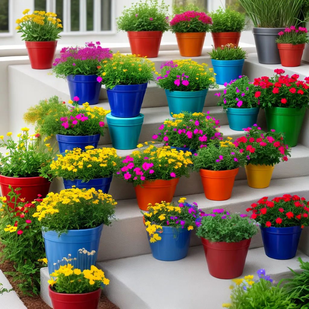 vasos reciclados criativos jardim
