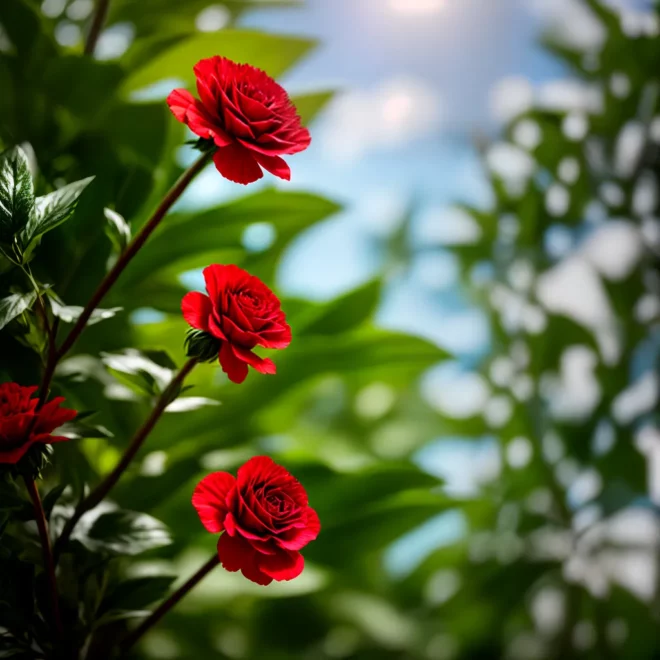 carnation vermelha petalas sol carnation vermelha petalas sol