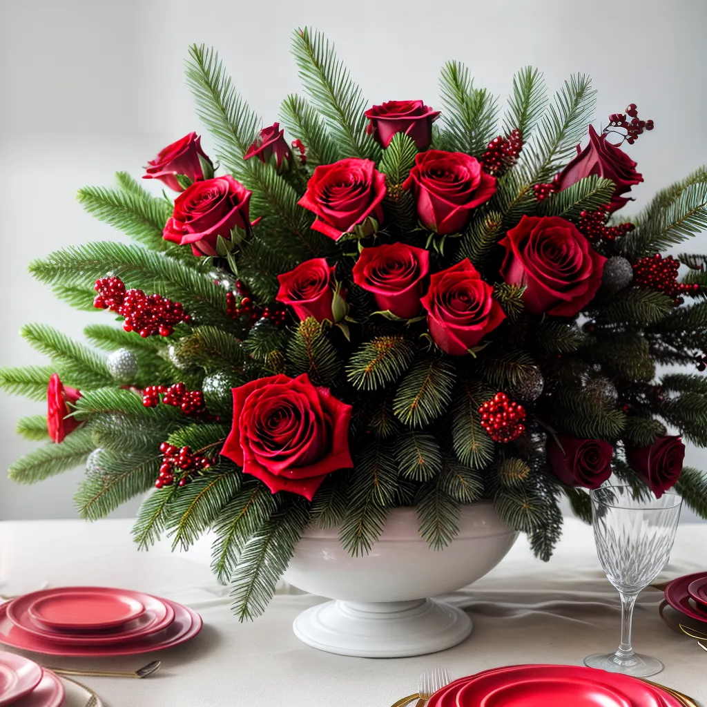 mesa natal rosas vermelhas brancas mesa natal rosas vermelhas brancas